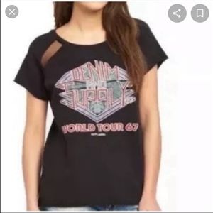 Denim & Supply Black Top